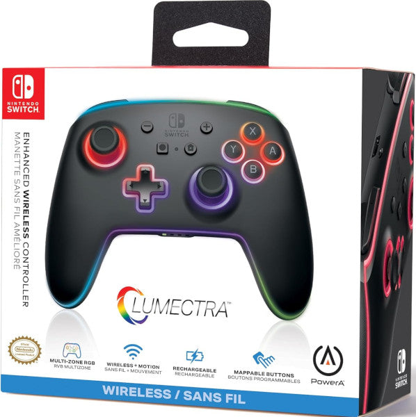 POWER A ETCHED ENHANCED WIRELESS CONTROLLER WAKE U LINK LUMECTRA POWER A ETCHED ENHANCED WIRELESS CONTROLLER WAKE U LINK LUMECTRA